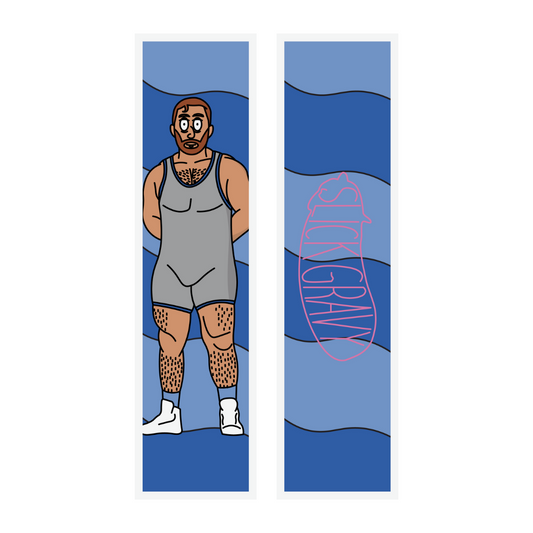 Blue Wrestler [Bookmark]