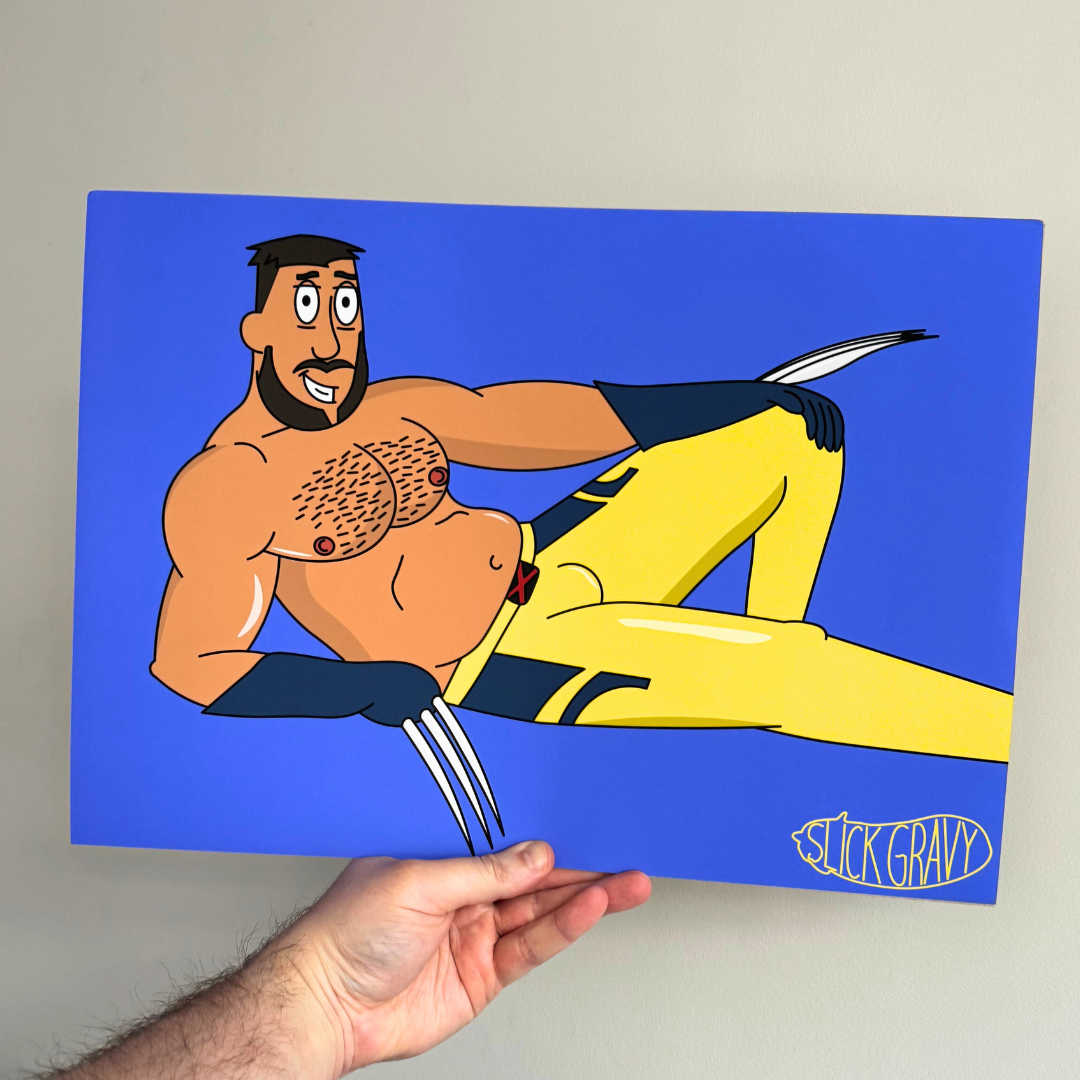 Wolverine Daddy [A3 Print]