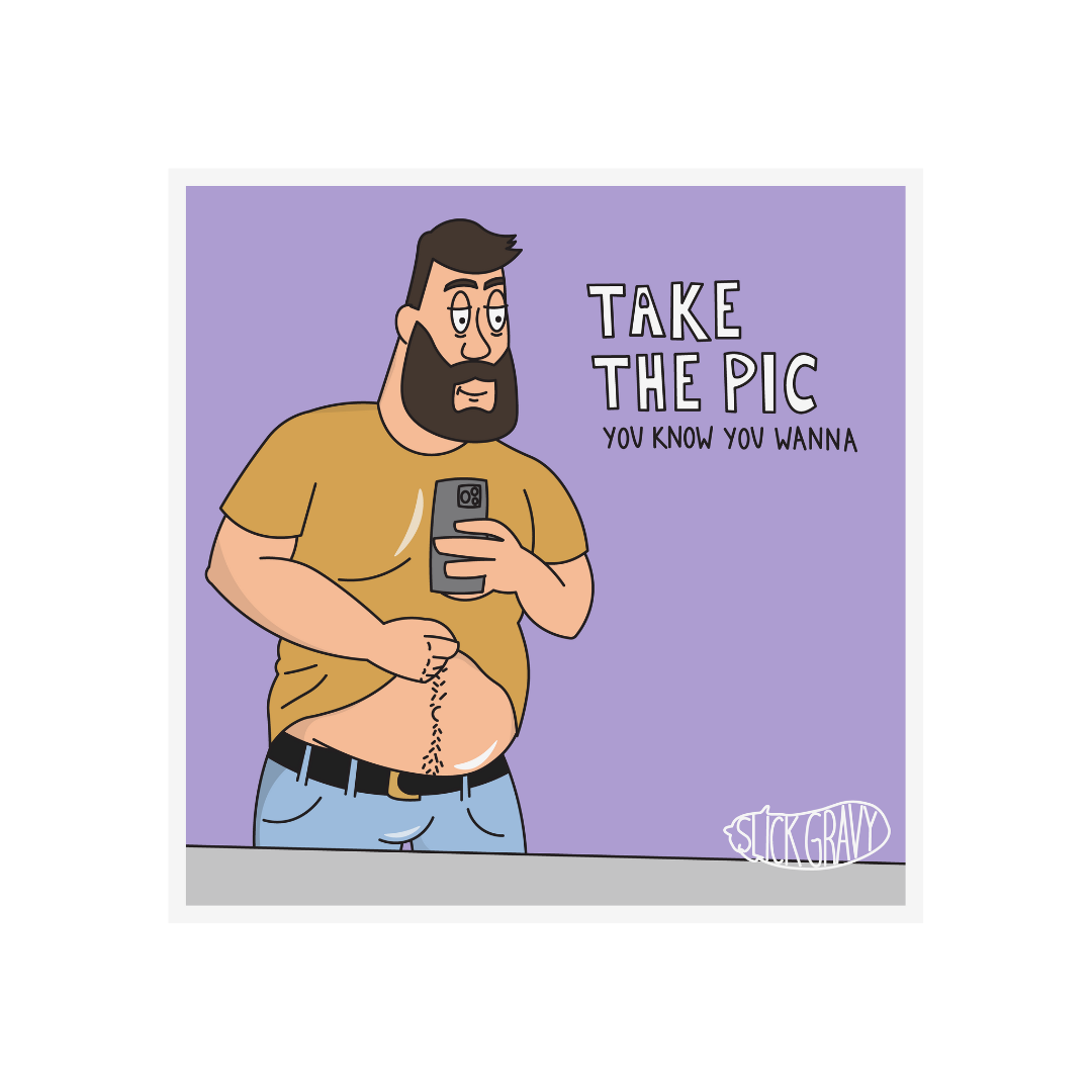 Take the Pic [12" Square Print]