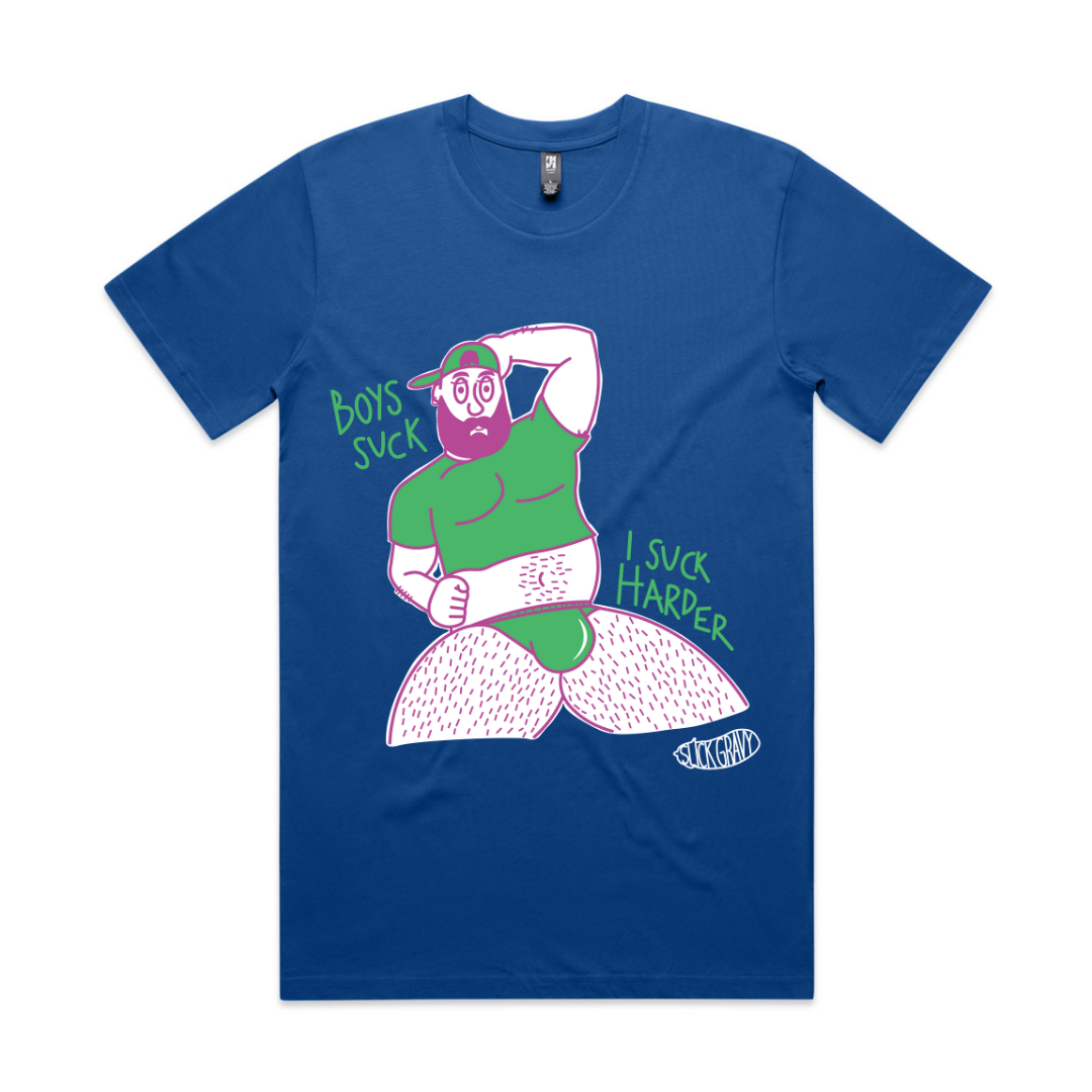 Boys Suck [Cobalt T-Shirt]
