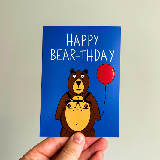 Happy Bear-thday [Greeting Card]