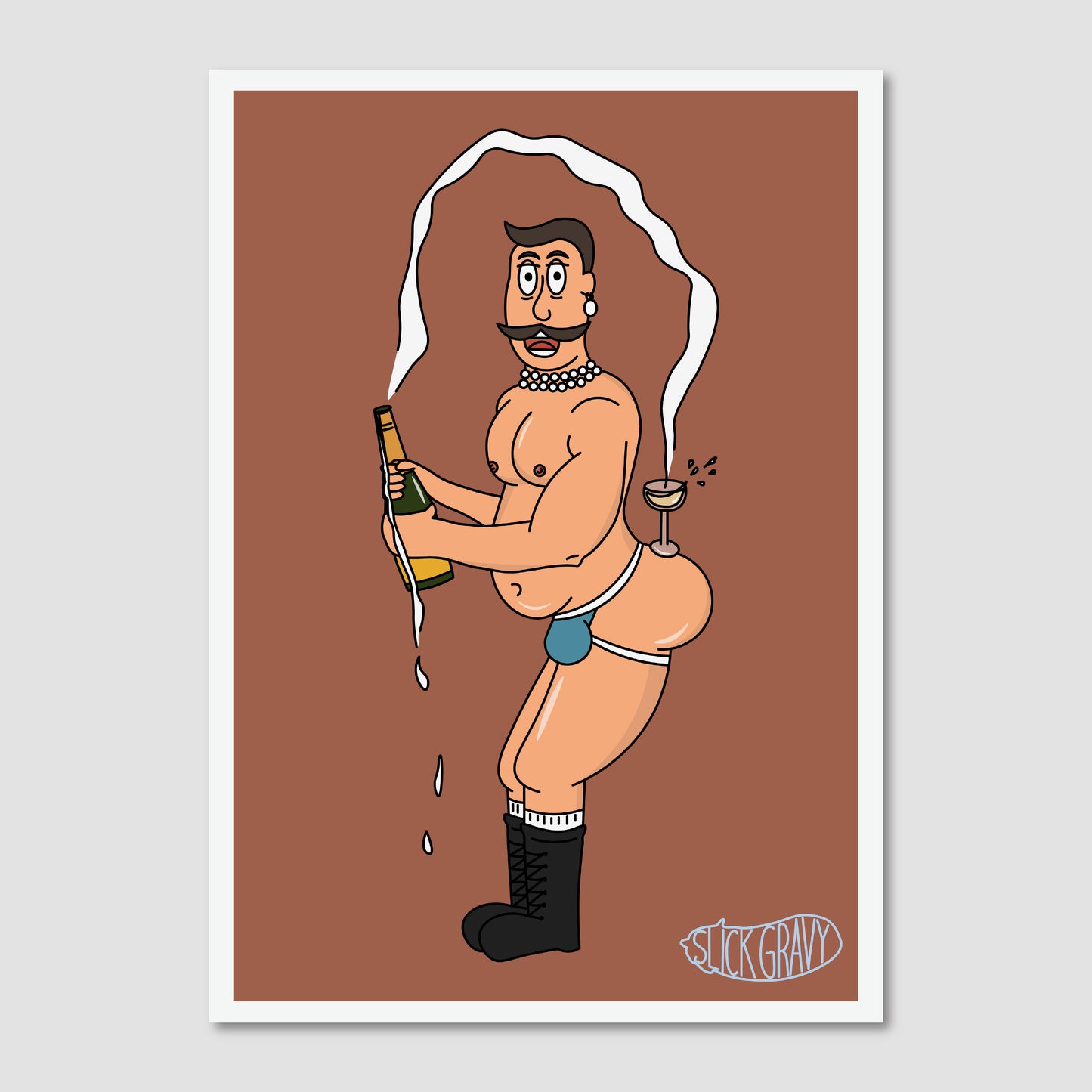 Champagne Boy [Print]