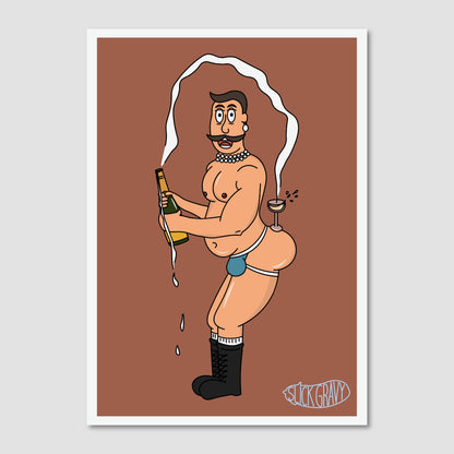 Champagne Boy [Print]