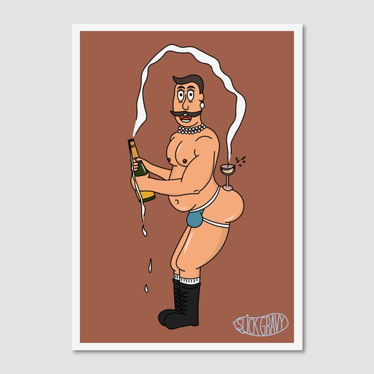 Champagne Boy [Print]