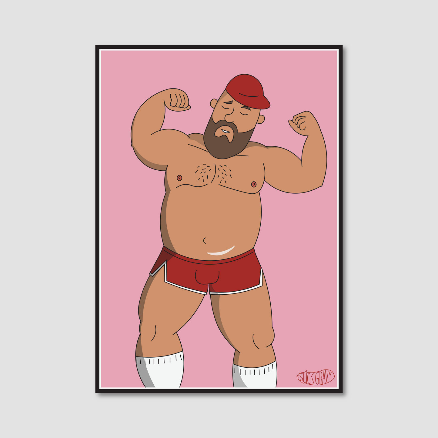 Flexing Dad [Print]