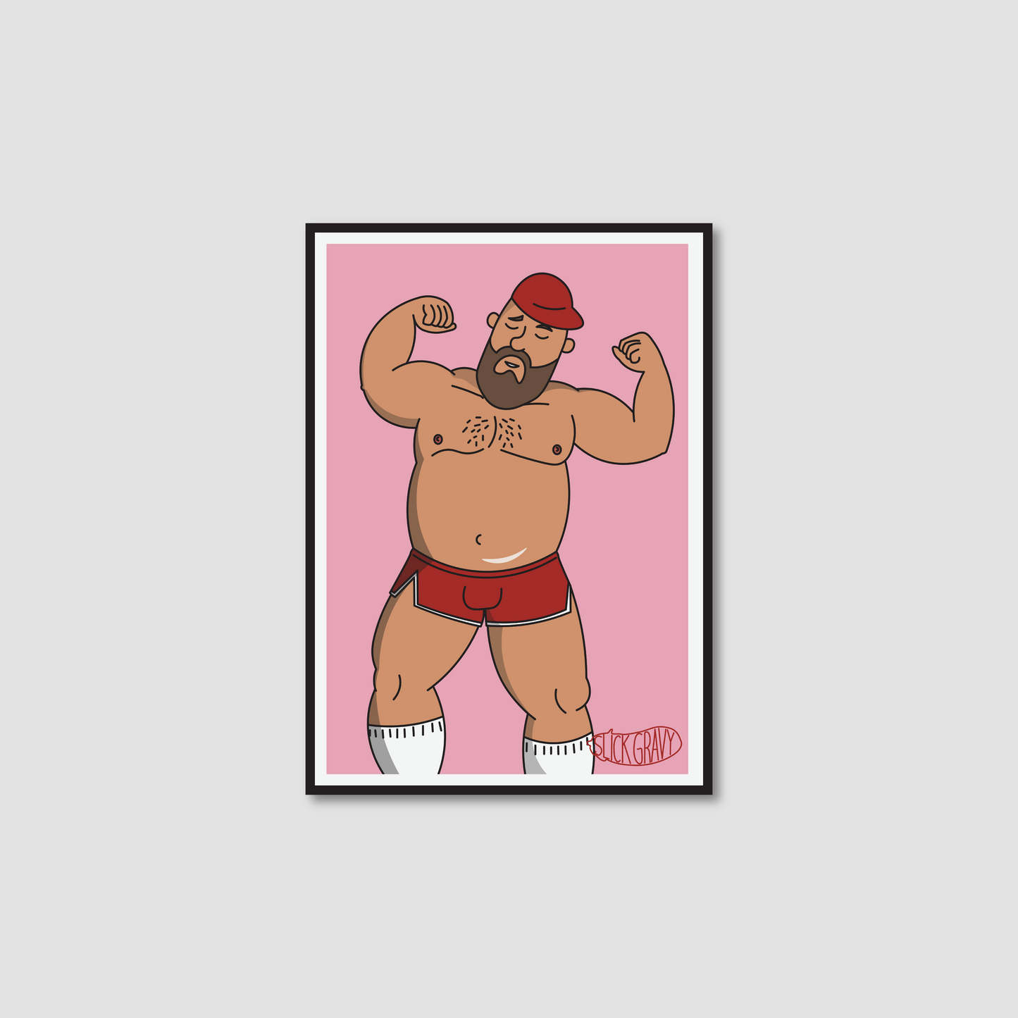 Flexing Dad [Print]