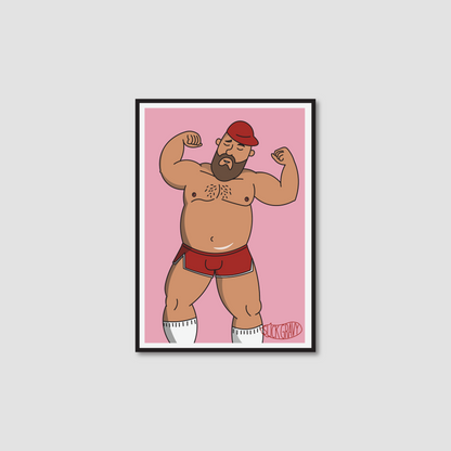Flexing Dad [Print]
