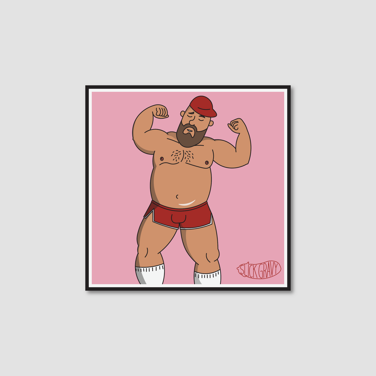 Flexing Dad [Print]
