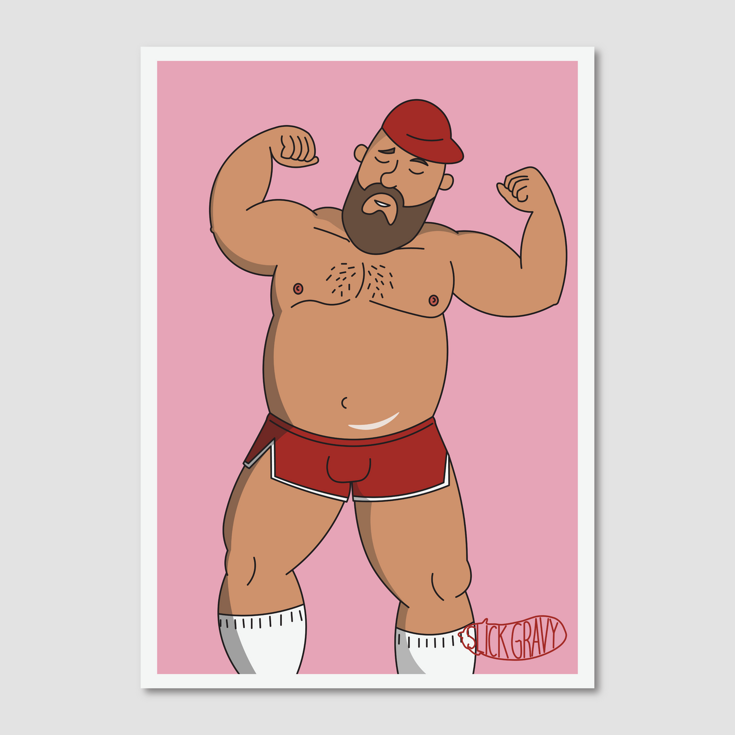 Flexing Dad [Print]
