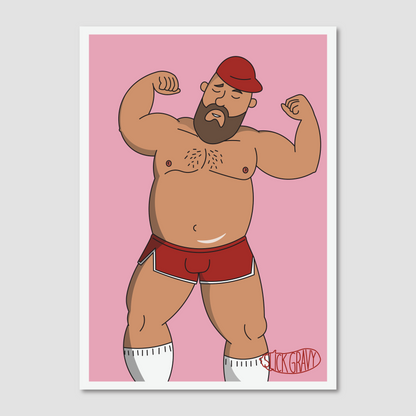 Flexing Dad [Print]