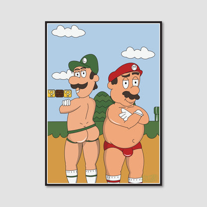 Mario & Luigi [Print]