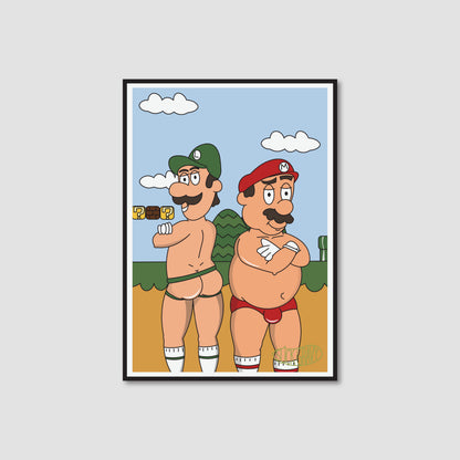 Mario & Luigi [Print]