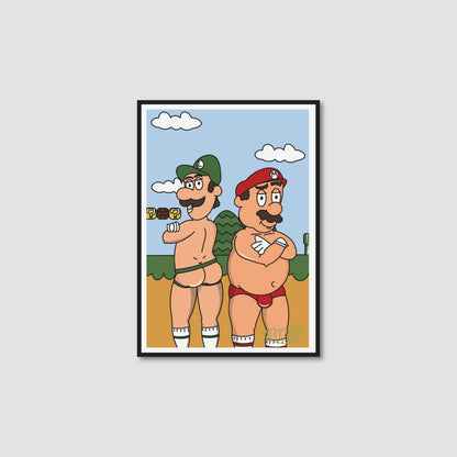 Mario & Luigi [Print]