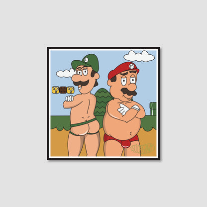 Mario & Luigi [Print]