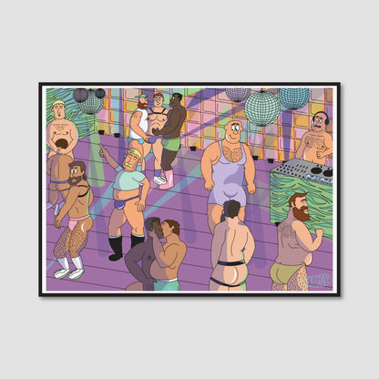 Purple Disco Party [Print]