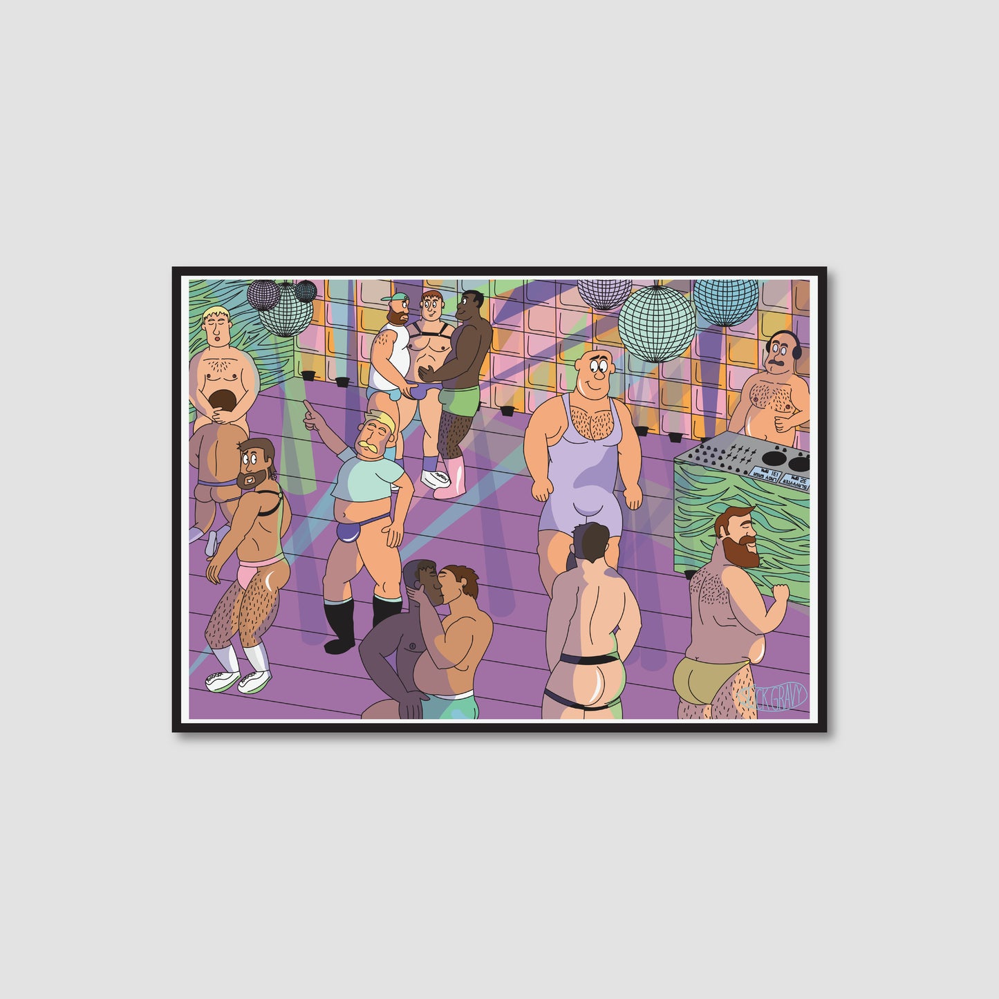 Purple Disco Party [Print]