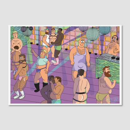 Purple Disco Party [Print]