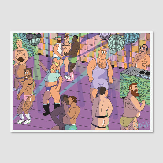 Purple Disco Party [Print]
